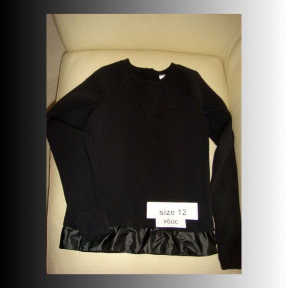 Ivivva Other - Ivivva Girl by Lululemon 🍋Star Gazer Spacer black pullover thumbholes size 12